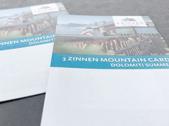 3 Zinnen Mountain Card