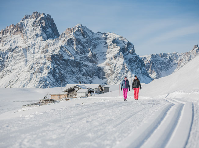 Winter hiking